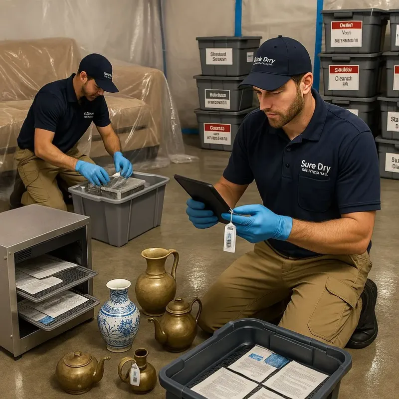 Content Protection and Restoration process in Martinez, CA