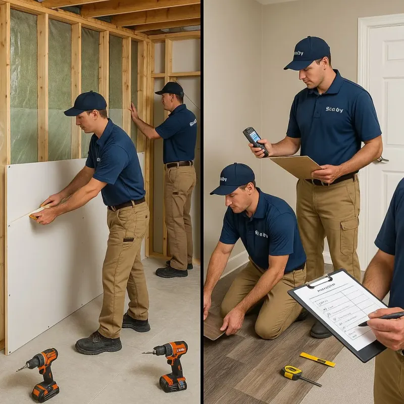 Repairs and Reconstruction process in Martinez, CA