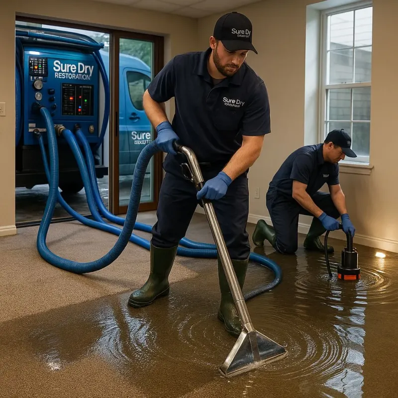 Water Extraction and Removal process in Martinez, CA
